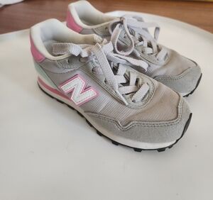 New Balance Kids' Sneakers in Gray and Pink